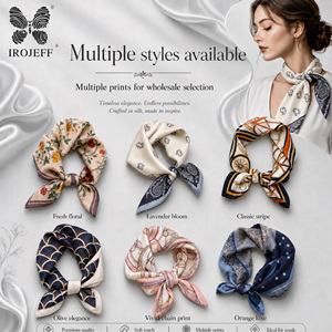 Nuova <span class=keywords><strong>Sciarpa</strong></span> di Lusso <span class=keywords><strong>in</strong></span> Raso di <span class=keywords><strong>Seta</strong></span> Stampa a Quadretti Foulard Quadrato Morbido <span class=keywords><strong>in</strong></span> <span class=keywords><strong>Seta</strong></span> da <span class=keywords><strong>Donna</strong></span> - Product Image 2