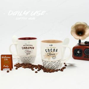 แก้วมักขนาด11ออนซ์พร้อมช้อนถ้วยชา<span class=keywords><strong>นม</strong></span>ช็อกโกแลตร้อนดีไซน์ใหม่ - Product Image 4