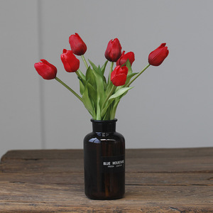 IJ040 Tulipanes Artificiales al por Mayor, Flores de Tulipán Artificiales de Alta Calidad con Tacto Realista de PE para Decoración de Bodas, Hogar, Bailes y Fiestas - Product Image 5