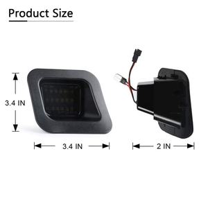 2003-2018 Dodge Ram LED luz de placa de licencia placa de matrícula trasera luz para Dodge ram 1500 2500 etiqueta 3500 luz - Product Image 5