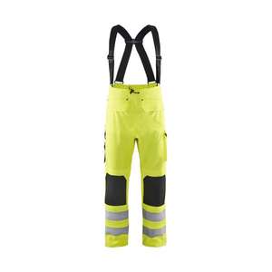 BLAKLADER - 130220033300XL Pantalon de pluie Hi-Vis niveau 2 Jaune-EAN 7330509368091 PROTECTION CONTRE LES TEMPS - Product Image 1