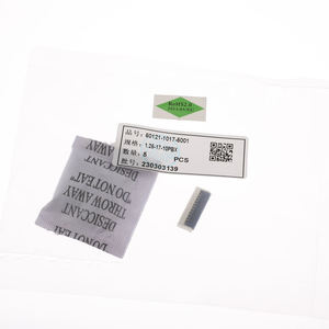 Connecteur FPC/FFC ZIF à angle droit, type SMT, pas de 1,25 mm, contact inférieur, verrouillage par bascule, 4-80 broches - Product Image 5