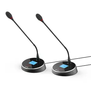 Экономичная сенсорная цифровая Проводная система для конференц-связи с микрофоном «гусиная шея» для встреч с зумом