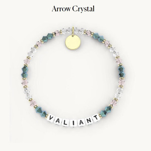 Bracelet extensible et courageux anti-cancer personnalisé avec mots de personnalisation inspirants - Product Image 4