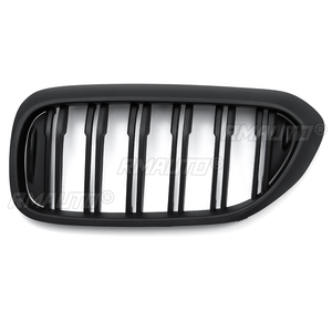 2 Piezas de Rejilla Delantera Negra Mate para BMW Serie 5 G30 G31 G38 M5 520I 523I 528I 530I 535I 550I 520D 2017 2018 - Product Image 5