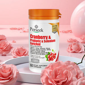 Perseek – Compléments Probiotiques pour la Santé Vaginale et Urinaire des Femmes Adultes, 0,99 Milliard, Canneberge et Vitamines D-Vaginales – Gélules pour la Ménopause - Product Image 1