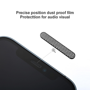 Protector de Pantalla de Vidrio Templado Transparente de Alta Calidad y Resistente al Polvo para <span class=keywords><strong>iPhone</strong></span> 12 - Product Image 6