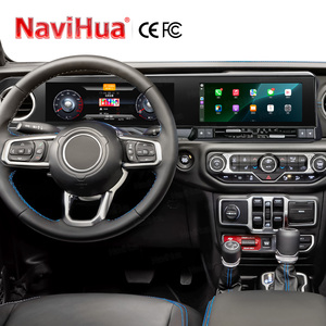 Nueva pantalla dual de 10.25 pulgadas para Jeep Wrangler JL, radio multimedia Android para automóvil, Carplay, navegación, unidad principal para automóvil, monitor, actualización. - Product Image 3