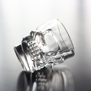 Vaso de cristal con forma de <span class=keywords><strong>calavera</strong></span> para fiesta <span class=keywords><strong>en</strong></span> casa, vaso de whisky con vaso de 50ml - Product Image 5