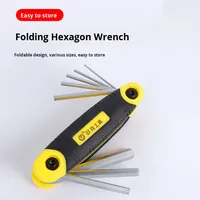 Kit d'outils ménagers Ouke 62 pièces en alliage d'aluminium et MDF, design compact, pour l'entretien quotidien, l'électricité, la mécanique et la réparation automobile