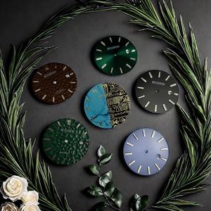 Esfera de Reloj Personalizada de Guangzhou, Marcador de Esfera de Reloj en Blanco, Acero Inoxidable Luminoso, Piezas NH35 NH36 con Logotipo OEM, Proveedor de Esferas de Reloj - Product Image 2