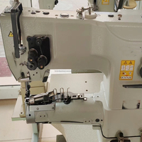 Machine à coudre professionnelle en PVC à Double aiguille lit plat siège de voiture couture spéciale pour matériaux épais bonnes Machines à coudre