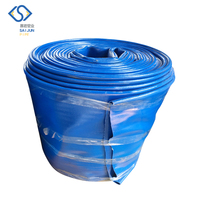 Tuyau d'irrigation plat en PVC de 10 pouces, moulé sur mesure, haute pression, durable, anti-UV, léger, flexible, certifié ISO9001