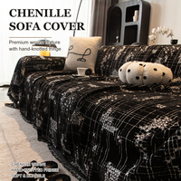Housse de canapé en chenille Little Horse antidérapante, résistante aux griffures de chat, couverture de protection pour canapé, vente en gros