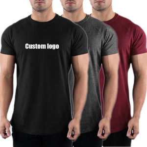Men's Gym <strong>Compression</strong> <strong>Shirt</strong> 95% Cotton 5% Spandex Regular Fit Blank Solid <strong>Black</strong> Quick Dry Fitness T-<strong>Shirt</strong> Casual Style - Product Image 1
