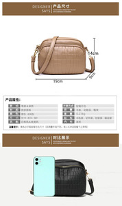 Bolso de Hombro de Cuero PU al por Mayor de Fábrica, Cartera, Bolso de Mano, Bolso Cruzado para Fiesta Nocturna, Bolsas - Product Image 4