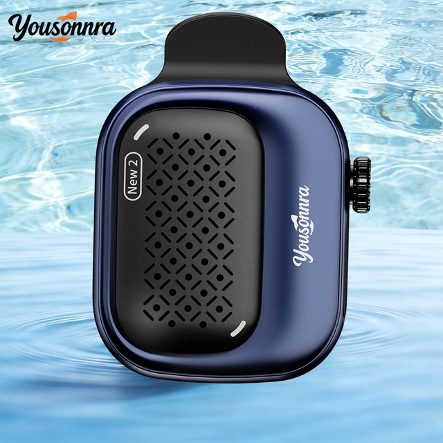 Yousonnra Mini Speaker IP69 Waterproof Dustproof 760mAh Battery 20 Hours Music 3 Ways Wearing For Sports Gym Running