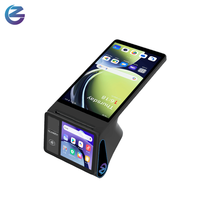 Système de point de vente Android à double écran tactile avec imprimante intégrée de 80 mm, paiement NFC, 2 emplacements pour cartes SIM et TF, OEM/ODM pour salon de beauté et spa