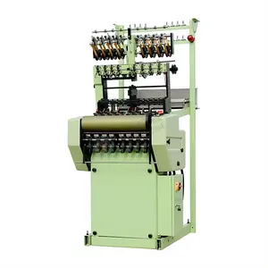 China Custom High Speed Power Shuttle Minder Loom Elastische Tape Band Lint Weefgetouw Machine