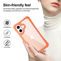 3 en 1 360 Air Cushion Téléphone Cas pour Samsung Galaxy A06 A16 A56 A07 A17 A57 S25 FE Couleur TPU PC Antichoc Téléphone Couverture