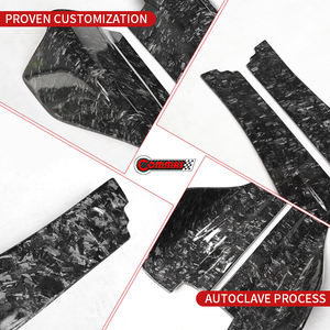 Faldones Laterales de Fibra de Carbono Estilo Vors de Alta Calidad para McLaren 720S - Product Image 3