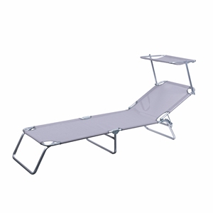 Lit de plage/parasol VIESTE 1/1 ALU TEXT 4 ASS - Product Image 2