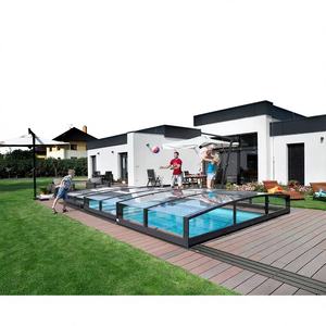Solárium Deslizante para <span class=keywords><strong>Piscina</strong></span> de Villa, Estilo Minimalista, Ecológico - Product Image 1
