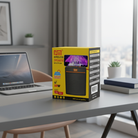 Altavoz BT Portátil - Audio Estéreo de 10W, Sonido Estéreo Inalámbrico para Uso en Exteriores/Viajes