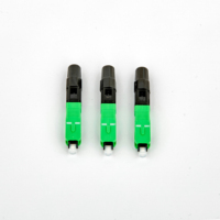 Conector Rápido SC APC Preincorporado Disponible para Pedidos al por Mayor para Contratistas de Redes de Telecomunicaciones
