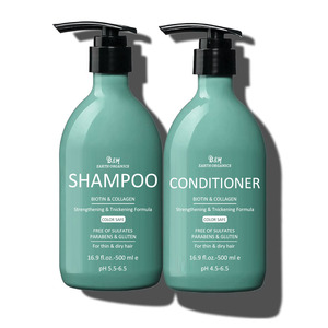 Champú y acondicionador orgánico de agua de arroz sin sulfato para fortalecer el cabello - Product Image 1