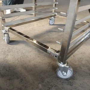Chariot de refroidissement de pain en acier inoxydable 201 304 de haute qualité pour restaurants et hôtels, vente en gros d'usine - Product Image 3