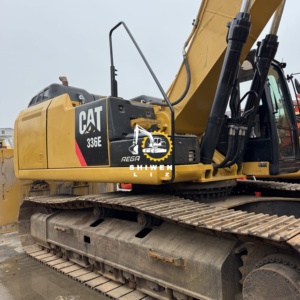 Used Excavator Cat336E From Japan Low Price Earth-moving Machine 50tons Secondhand Excavator Cat336 for Sale Yellow - Product Image 2