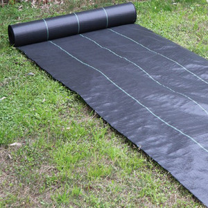 Usine chinoise, vente en gros, géotextiles tissés de haute qualité, barrière anti-mauvaises herbes, tissu paysager, couverture de sol, polyester <span class=keywords><strong>noir</strong></span> PP - Product Image 6
