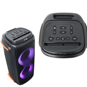 Altavoz Portátil DSPPA a Prueba de Salpicaduras, Reproductor de Audio para Exteriores, Altavoz para Fiestas con <span class=keywords><strong>2</strong></span> Micrófonos - Product Image 3