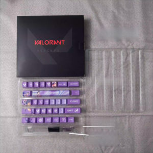 Teclas Personalizadas 29 Teclas Phoenix Clove Fade Neon <span class=keywords><strong>Gekko</strong></span> Perfil OEM Set PBT Teclas de Sublimación de Tinte Personalizables para Interruptor Mx - Product Image 4