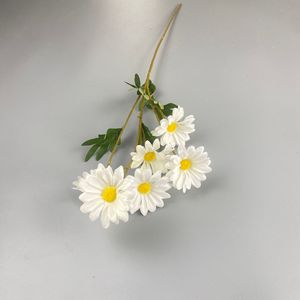 YOPIN-1657 vente en gros 6 têtes Bellis Perennis soie artificielle Gerbera marguerite fleur - Product Image 4