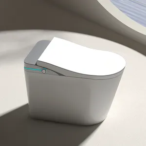 Articles sanitaires bidet automatique toilette une pièce toilette moderne salle de bain en céramique wc intelligent toilette intelligente avec télécommande