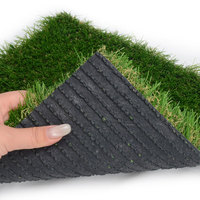 Gazon synthétique Verdigrass 30mm SPRING 75UF, écologique, doux, protégé contre les UV, pelouse artificielle pour la cour, le patio, revêtement de sol, vente en gros