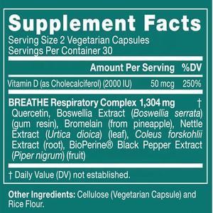 OEM Breathe Inhalator Support Supplement Sinus Lungen <span class=keywords><strong>Open</strong></span> Clear <span class=keywords><strong>Airways</strong></span> Saisonale Nasen gesundheit Bronchial Wellness Gesunde Brust - Product Image 2
