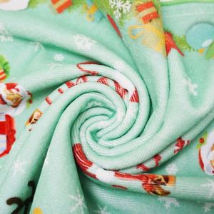 Serviettes de cuisine en microfibre carrées, séchage rapide, bio, imprimées par sublimation, thème Noël - Product Image 3