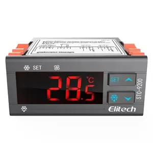 Double Sensor Refrigeration Parts Temperature Controller Thermostats STC-9200 AC 220V DC 24V 12V