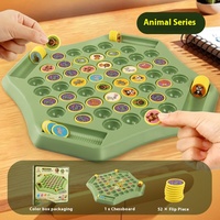 Zhiqu interactif bureau flip jeu d'échecs formation de mémoire pour enfants jouet de conseil éducatif pour le jeu parent-enfant