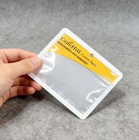 Sacs à fermeture éclair réutilisables sur mesure en plastique souple, étanches, pour leurres de pêche et leurres souples, pochettes d'emballage réutilisables pour leurres de pêche