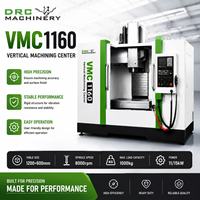 Centre d'usinage vertical 3 axes VMC1160, broche BT40, 24T ATC, machine de fraisage CNC pour le traitement des moules métalliques