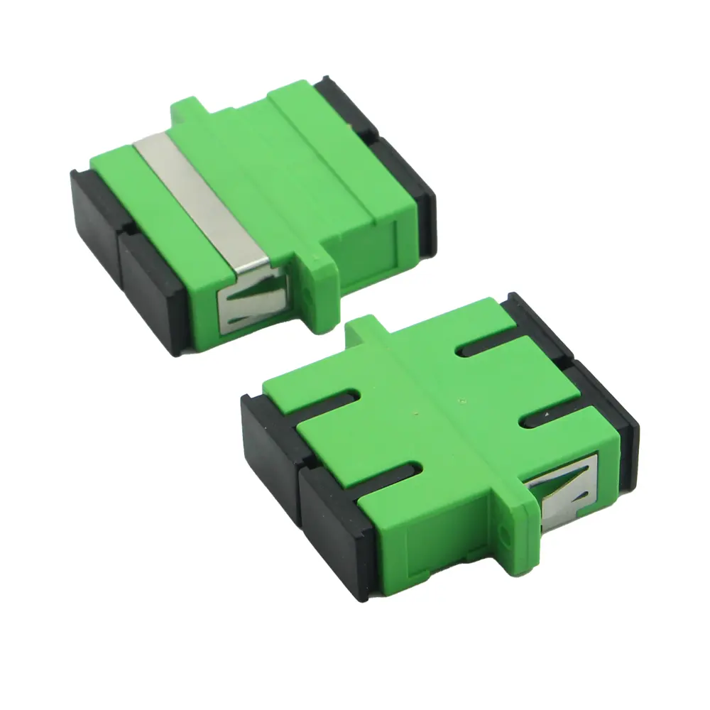 Adattatore fibra ottica Sopto Duplex SC/APC femmina modalità singola Mini cavo verde adattatore fibra ottica SC