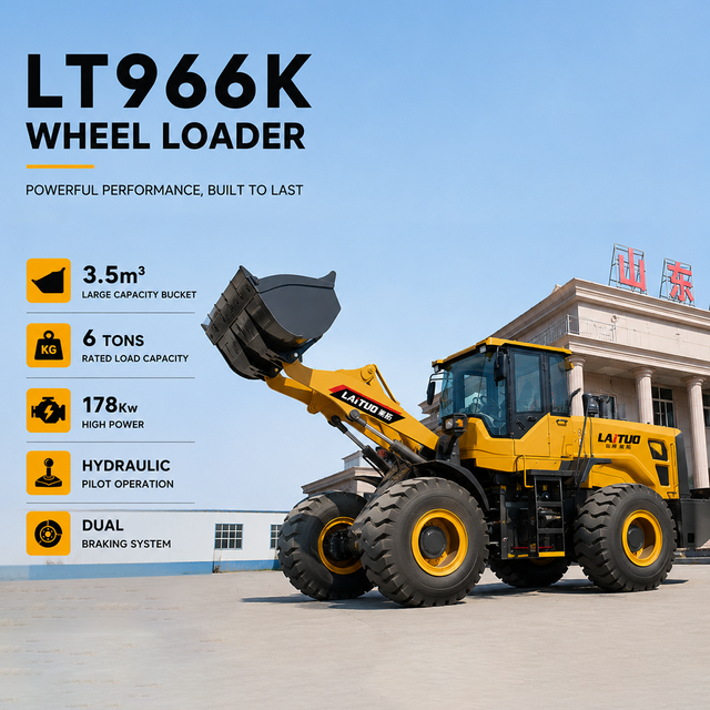 High-Performance Motor Grader HE-354