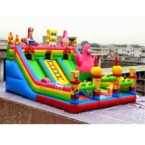 Château de saut personnalisé gratuit grand château gonflable gonflable château gonflable <span class=keywords><strong>parc</strong></span> d'attractions gonflable géant - Product Image 2