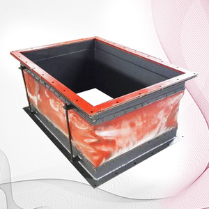 Khớp Nối Mở Rộng Vải Chịu Nhiệt Độ Cao Khớp Nối Cao Su Hình Tròn/Hình Chữ Nhật Bộ Bù Vải - Product Image 4