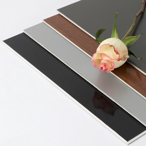 Panneaux composites en aluminium (ACP) et ACM modernes en PVDF, imitation bois, ignifuges, pour revêtement de façade continue - Product Image 2