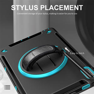 Funda Resistente a Caídas con Soporte Ajustable y Giratorio 360°, Diseño Portátil para Tablet <span class=keywords><strong>Lenovo</strong></span> P11 Gen2 de 11 <span class=keywords><strong>Pulgadas</strong></span> TB350 - Product Image 2